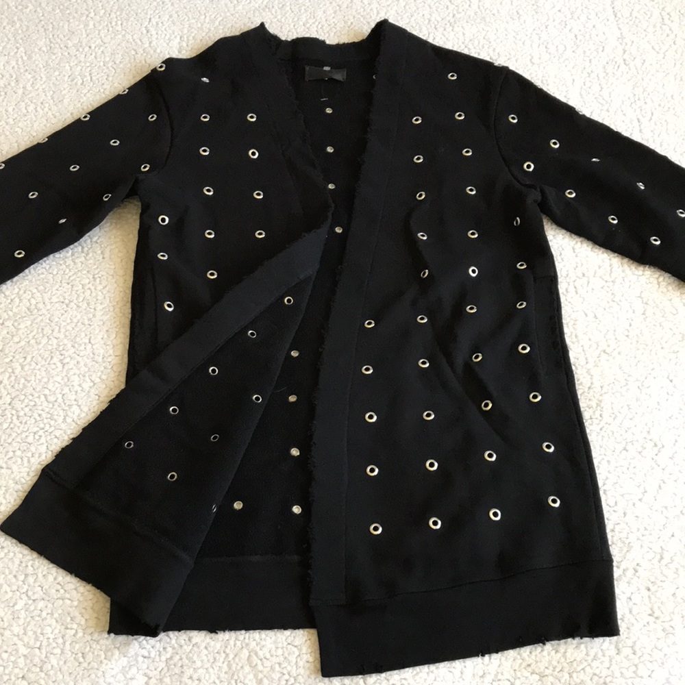 RtA Serge grommet cardigan S - Picture 7 of 16